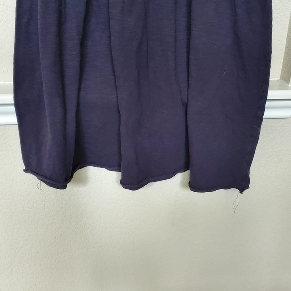 NATURAL LIFE Dark Gray Mid Gathered Dress. Size Medium - Picture 4 of 6